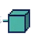 Green block with a pipe on it's left